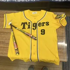Tigers ユニフォーム 番号9 ミニバット付き