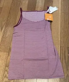 ワコール　ふわ暖 ストライプキャミソール　L