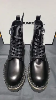 新品 Dsquared2 ブーツ 41 26cm ブラック 厚底 シャークソール