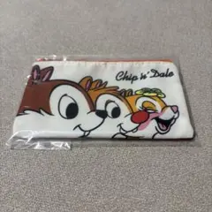 ディズニーキャラクター シークレットポーチ フラット チップとデール　クラリス