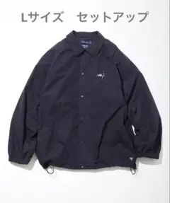 NAUTICA Nyco Coach Jacket pants セットアップ L