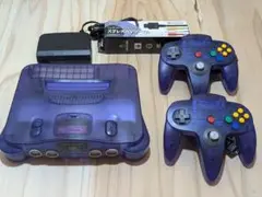 【動作品】ニンテンドー64 ミッドナイトブルー ベーシックセット
