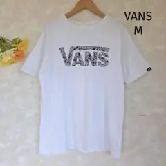 ヴァンズ VANS Tシャツ M ホワイト 白 ロゴ 半袖 メンズ