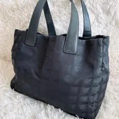 正規品 CHANEL ニュートラベルライン ハンドバッグ ブラック