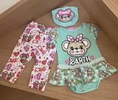 アースマジック♡ロンパース♡エメグリ70㎝