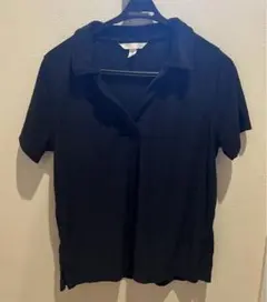 H＆M トップス 紺 半袖 シンプル