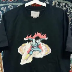 ナルト ティーシャツ 半袖 メンズ ヴィンテージリプリント L XL 黒
