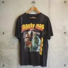 Nasty Nas Tシャツ 1994 / blue herb boss 着用