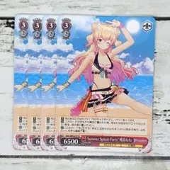 ヴァイスシュヴァルツ Summer Splash Party! 桃鈴ねね 4枚