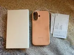 Hender Scheme iPhone16 ケース ナチュラル レザー 革 Hender Scheme Scheme(エンダースキーマ) iPhone case