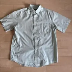 puritan 半袖シャツ　ミントグリーン　Mサイズ　美中古