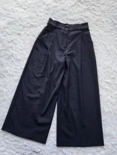 PLST　リネンブレンド　ワイドパンツ