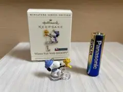 スヌーピー ミニオーナメントhallmark 2006