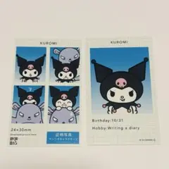 【新品未使用！当日発送】クロミ　証明写真風スマロイド　サンリオ　グッズ　写真
