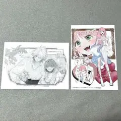 花秘める君のメテオール 4巻　特典　イラストカード　ペーパー　漫画　アニメイト