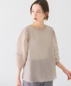 urban research rosso シースルーブラウス