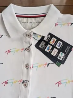Tommy Hilfiger カラフルポロシャツ 新品タグ付き　レディースウェア