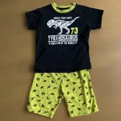 恐竜デザイン ベビーパジャマセット 110㌢