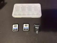 MicroSDメモリーカード 8GB2枚 4GB1枚 アダプター付き