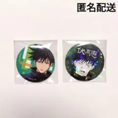呪術廻戦 伏黒恵 缶バッジ 2個セット