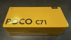 新品　POCO C71 ブルー　3GB RAM 64GB ROM未開封