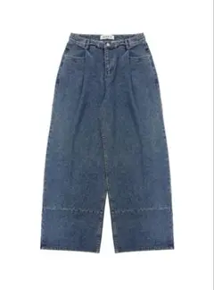 （新品未使用）NODU バギーワイドデニム
