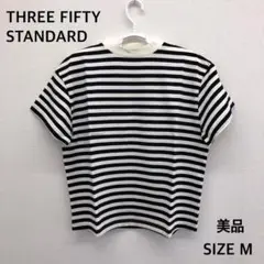 美品⭐THREE FIFTY STANDARD ストライプ Tシャツ M