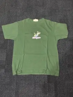LEFT ALONE グリーン Tシャツ Lサイズ