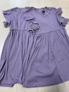 URBAN CHERRY ワンピース 120、130サイズ パープル