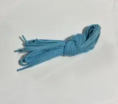 バスケ バッシュ 靴紐 水色