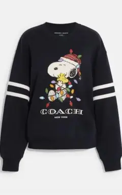 【COACH X PEANUTS】スヌーピー ライツ クルーネックXS 完売商品
