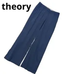 セオリー theory レディースパンツ 0サイズ ネイビー R57