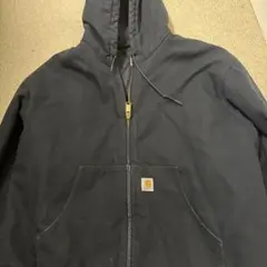 Carhartt ブラック フード付きジャケット