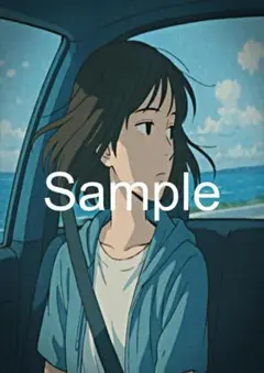 A4サイズアートポスター 1点もの 美女ポスター最高品質 D-E-５２