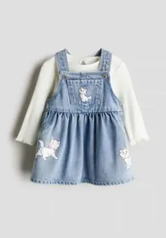 H&Mマリートップス&ワンピース2アイテムセット