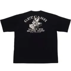 【KSL SUPPLY】T-SHIRT "GET CASH"BK