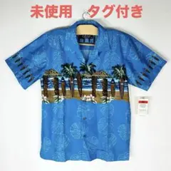 新品未使用　Favant アロハシャツ　ヤシの木 サーフ　ハワイアン　M