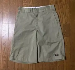 dickies 42283 ショーツ　ワークパンツ　32 ベージュ
