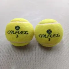 CALFLEX　硬式テニスボール2個セット