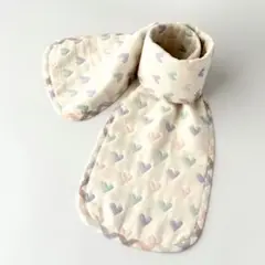 ハート マフラータオル 6重ガーゼ fuwara ハンドメイド
