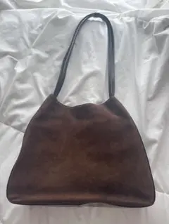 BALLY バリー ショルダートートバッグ レザー スウェード ブラウン