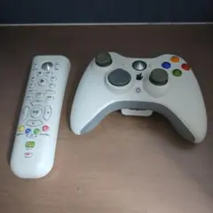 【ジャンク品】Xbox 360 コントローラー＋メディアリモコン