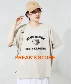 FREAK'S STORE 限定展開　アニマル カレッジ 半袖 Tシャツ