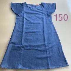 NAVY 半袖ワンピース　150cm