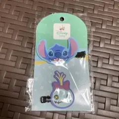 Disney スティッチ 前髪クリップ 2個セット アカチャンホンポ 非売品