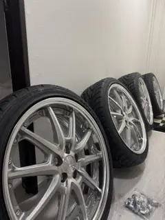 値下げ【美品】ワーク ランベックLS10 18インチ ADVAN dB 4本