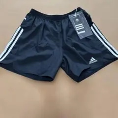 新品adidas response ランニングショーツ M ブラック/ホワイト
