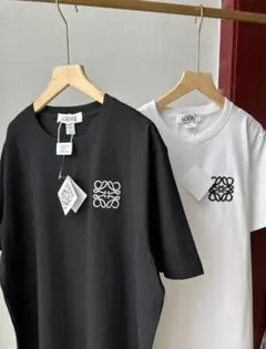 LOEWE ロゴ刺繍 Tシャツ 2色セット