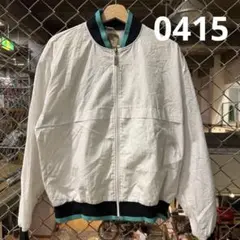 PUMA プロテニス ホワイト ナイロンジャケット L