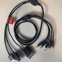 コンポーネントケーブル Wii/PS2/PS3/XBOX360